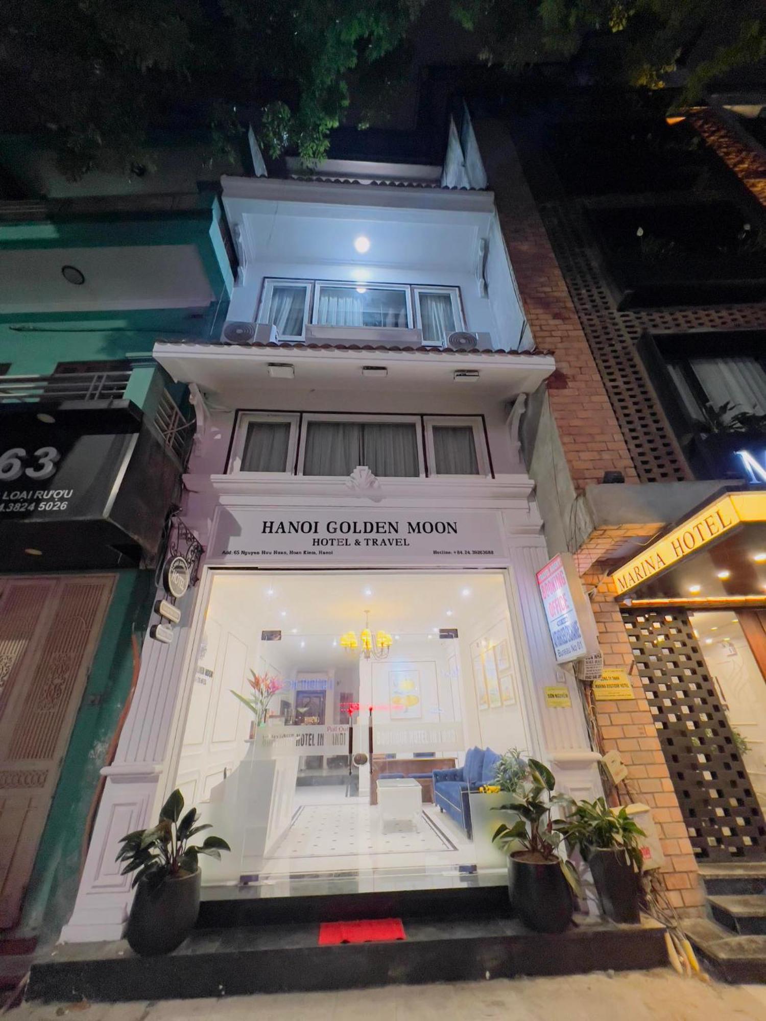 Hanoi Golden Moon Hotel & Travel Exterior foto